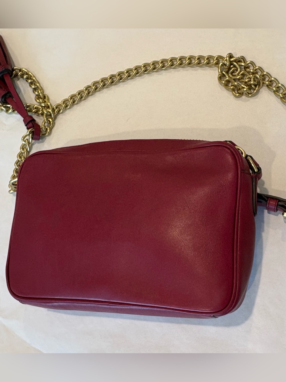Coach Burgundy/Port Wine Legacy Flight Bag 25362 - Picture 2 of 9